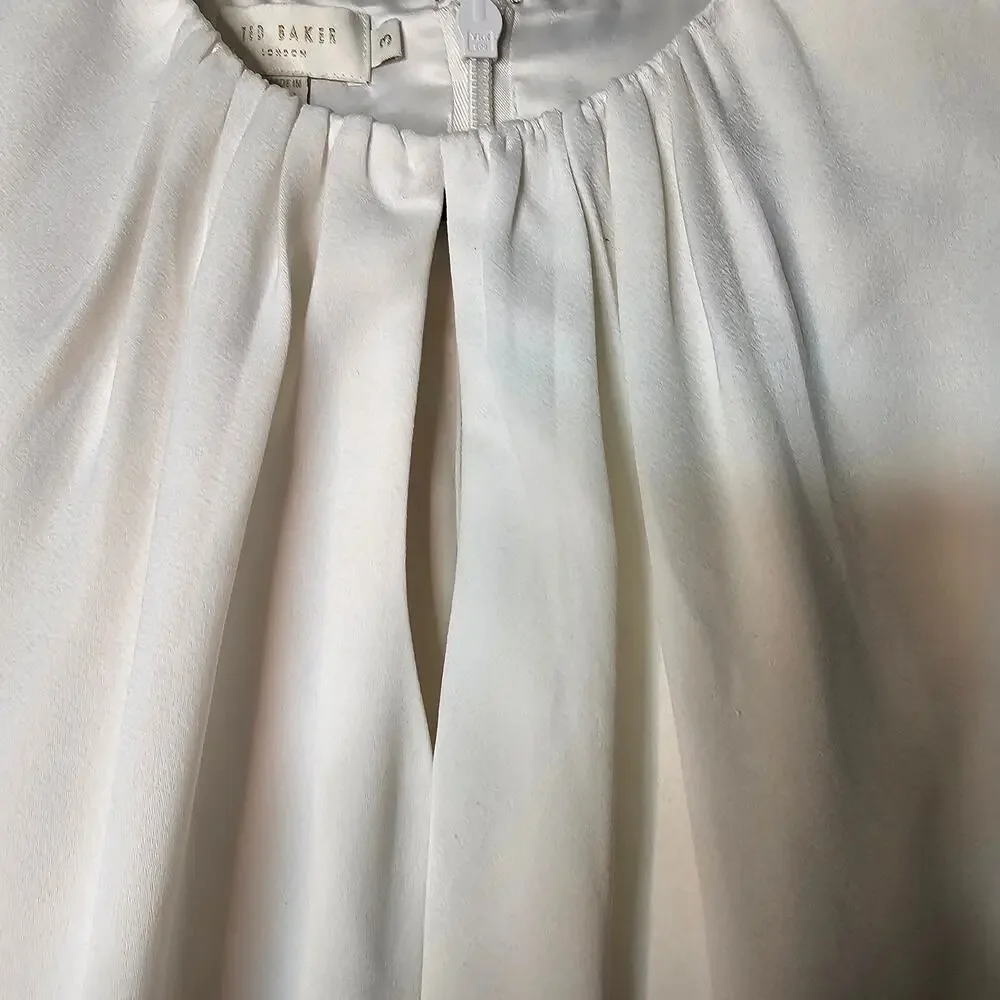 Ted Baker London - Annile Magnificent Ruched Bodycon Dress size 3 - Picture 6 of 8